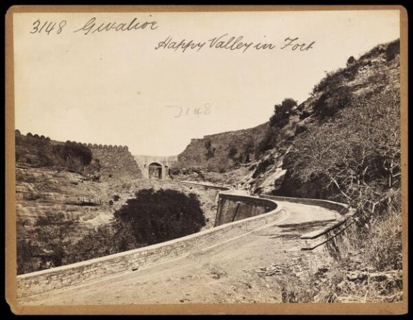 Francis Frith, Gwalior.  Happy Valley in Fort