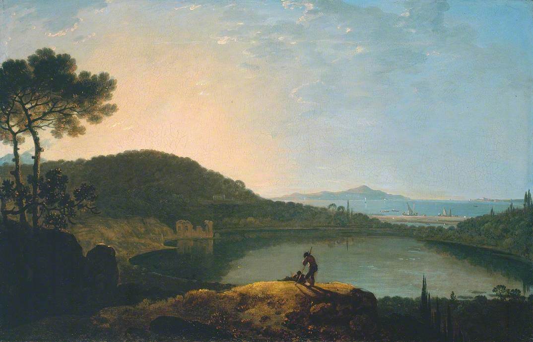 Richard Wilson, Lake Avernus and the Island of Capri
