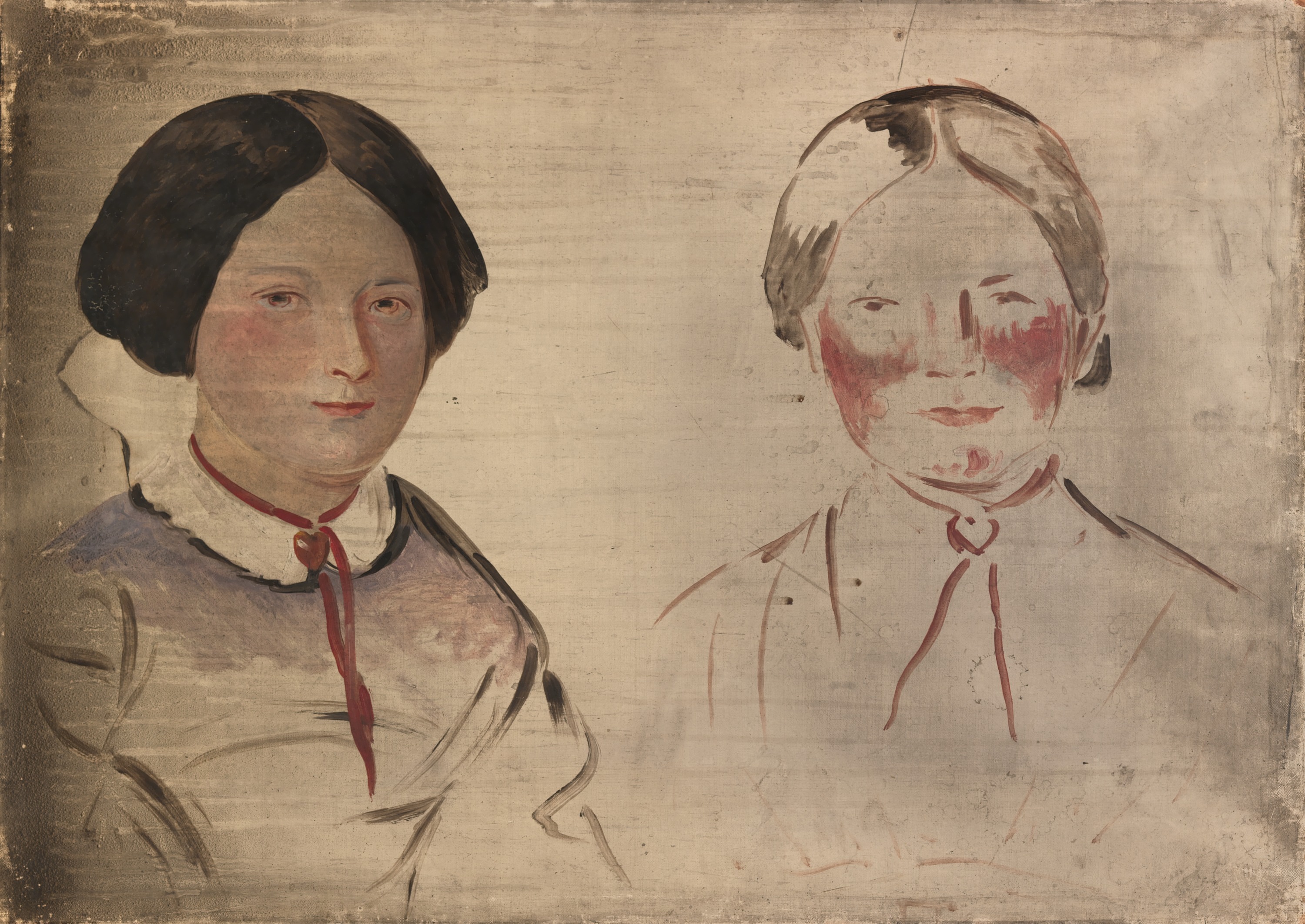 Unidentified, Two Young Women