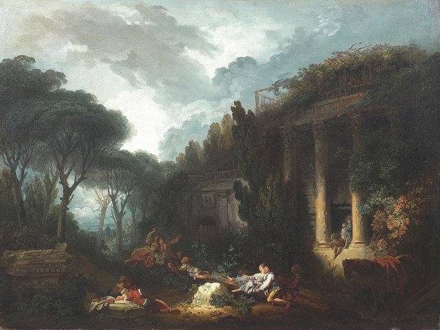 Jean-Honoré Fragonard, La Bascule