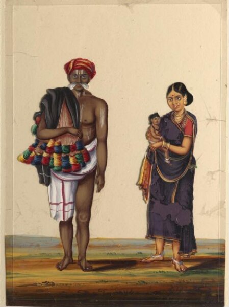 Unknown, One of six paintings of occupations