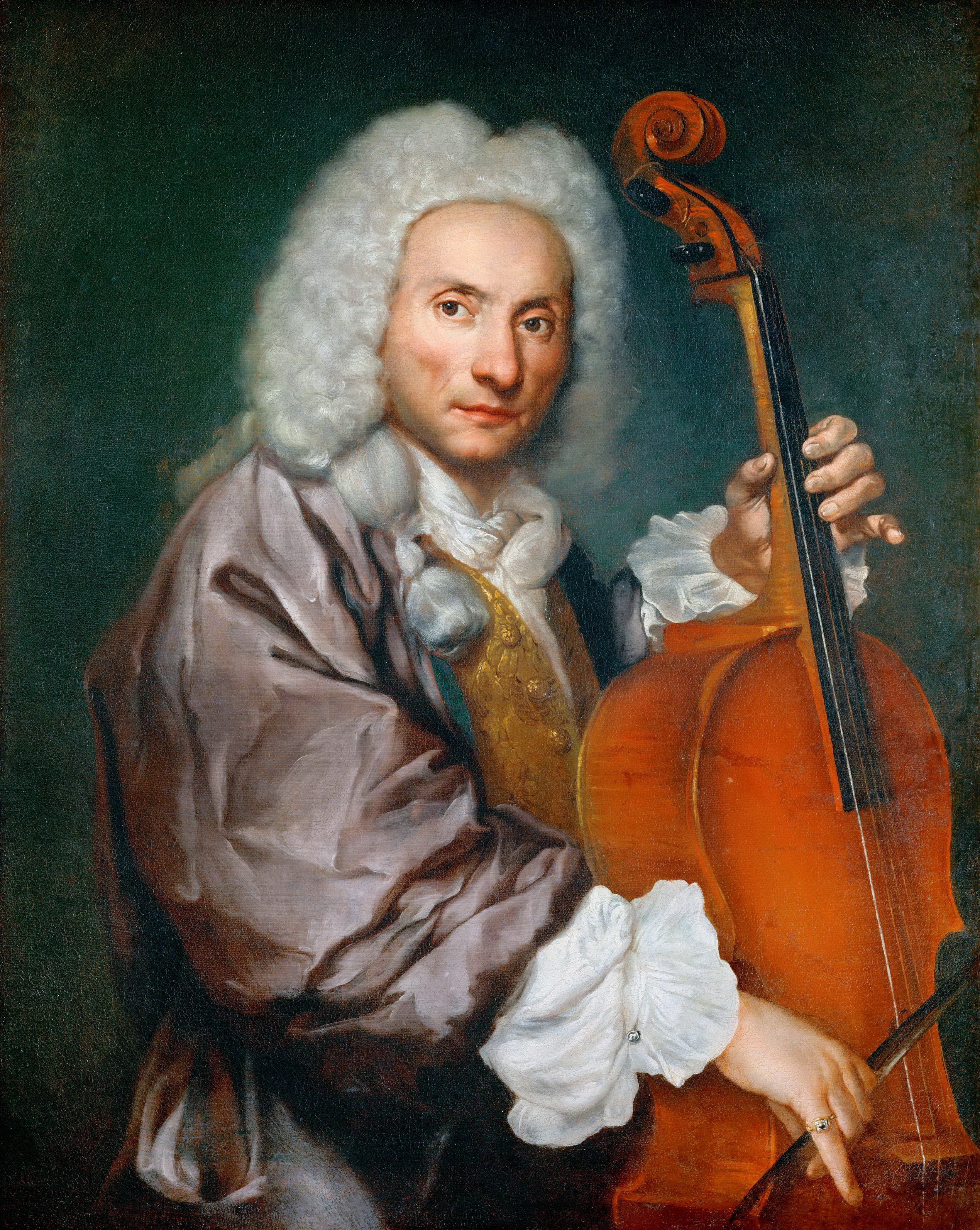 Giacomo Ceruti, Portrait of a Cello Player