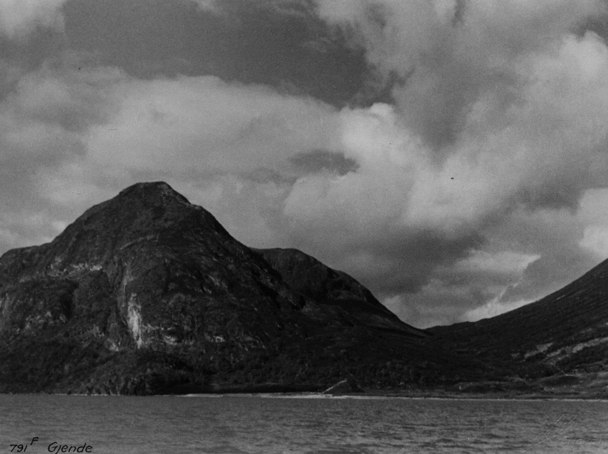 Anders Beer Wilse, Jotunheimen, landskap, Djungertind.