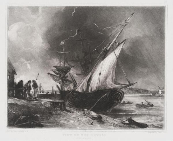 Constable, John RA, VIEW ON THE ORWELL. NEAR IPSWICH
