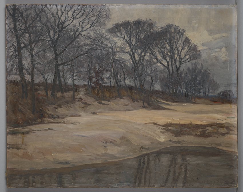 Otto Altenkirch, Hinter den Dünen in Ziesar, März 1934