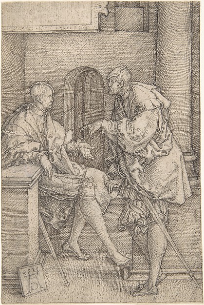 Heinrich Aldegrever, Ammon and Jonadab