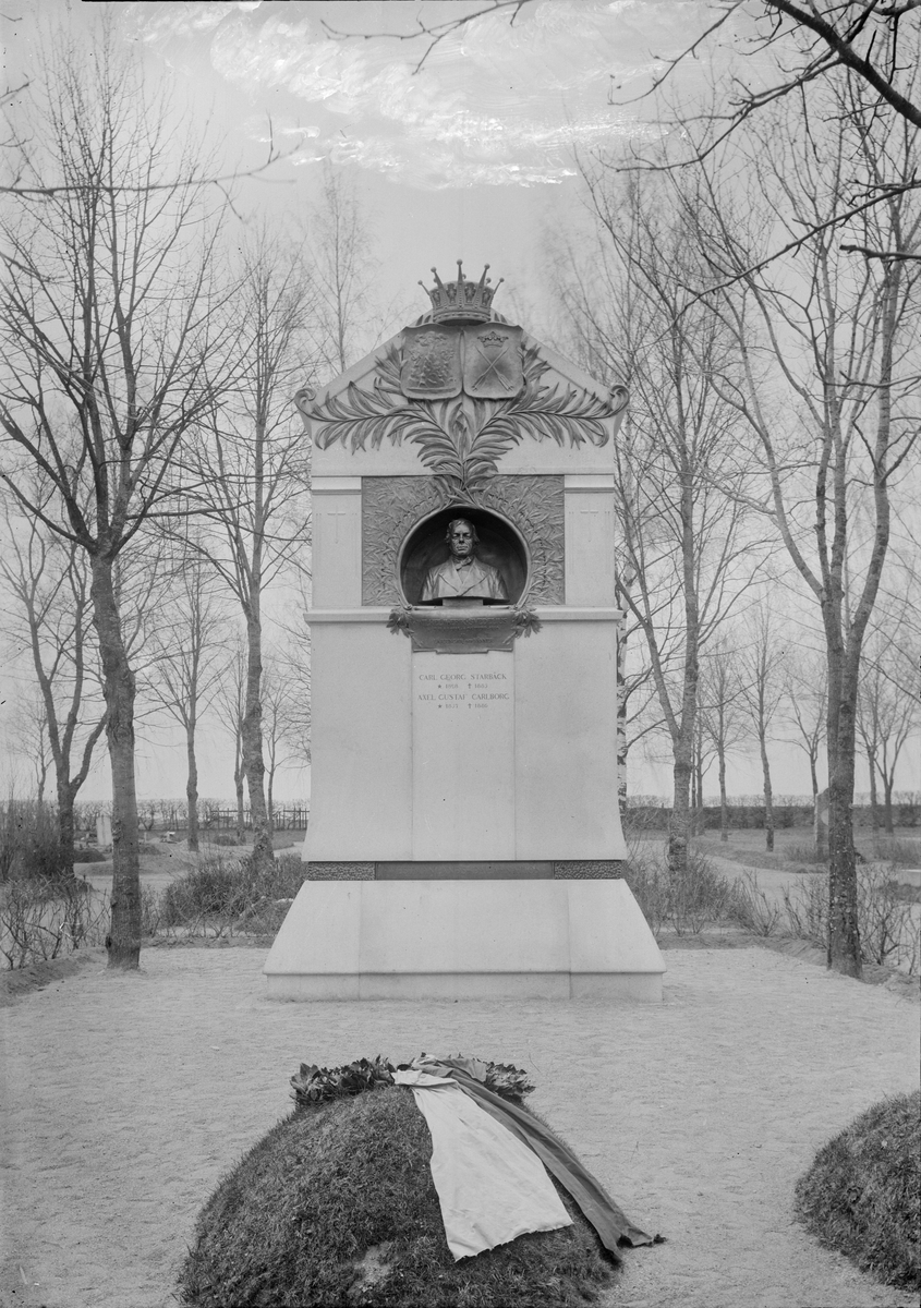 Henri Osti's Fotografiateliér, The tomb of Uppsala, Uppsala, Uppsala 1898