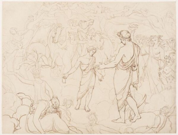 Unknown, Drawing by a member of the Sketching Society