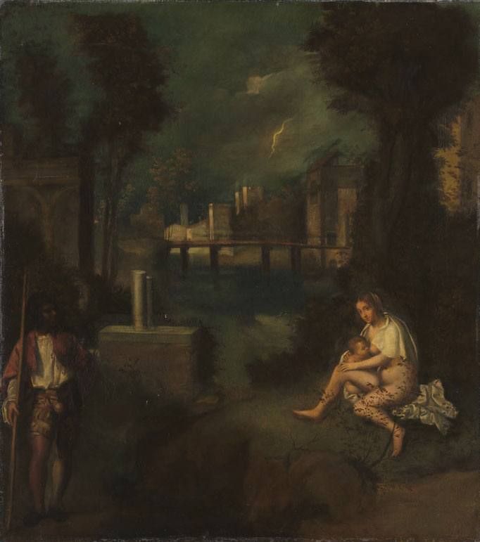 August Wolf, Das Gewitter (nach Giorgione)