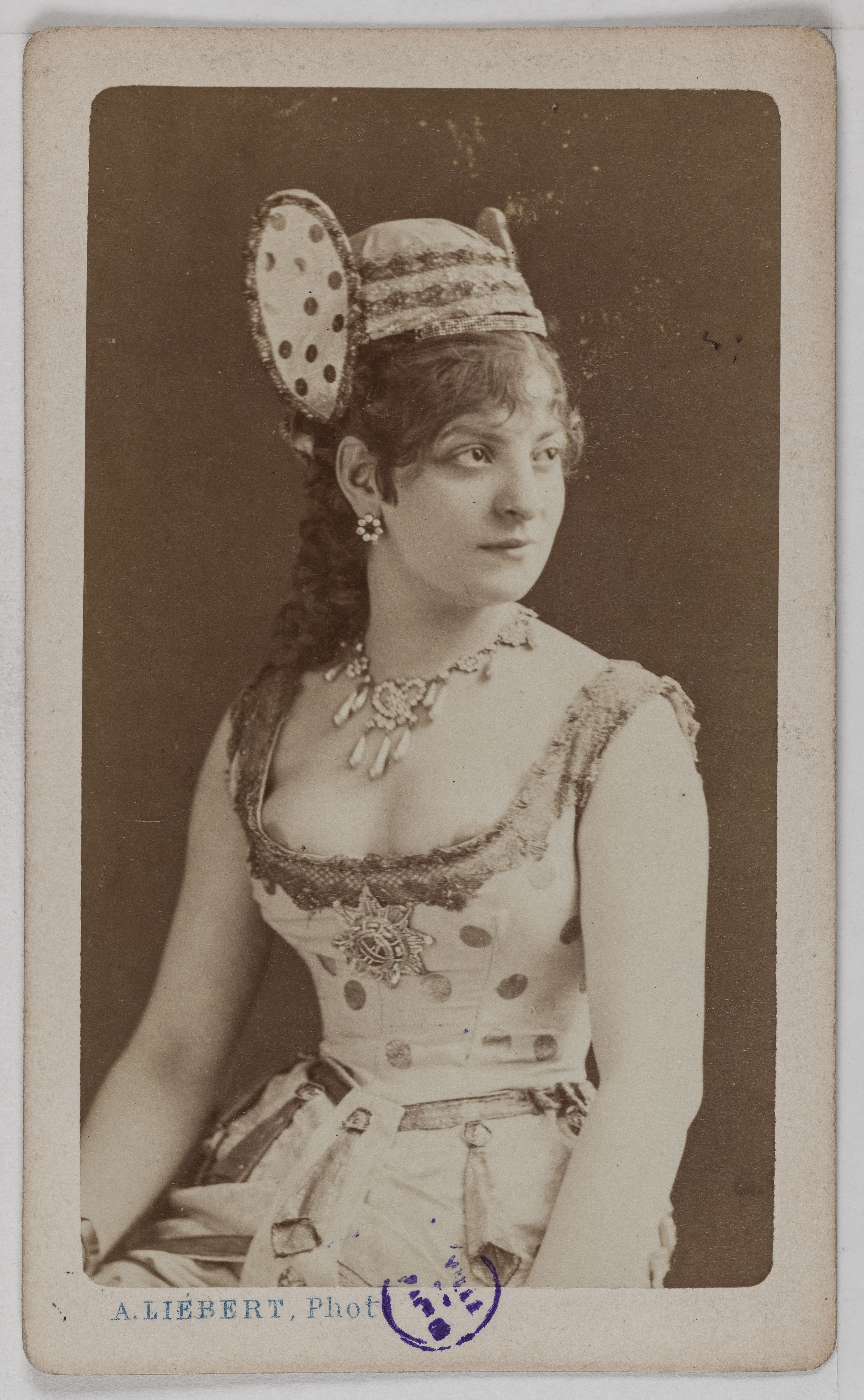 Alphonse Liébert, Portrait de Marcel Marie, (actrice)