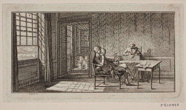 J.F. Clemens, Det indre af en stue