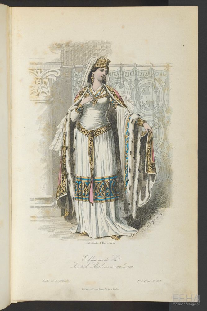 Carl Emil Doepler, Edelfrau aus der Zeit