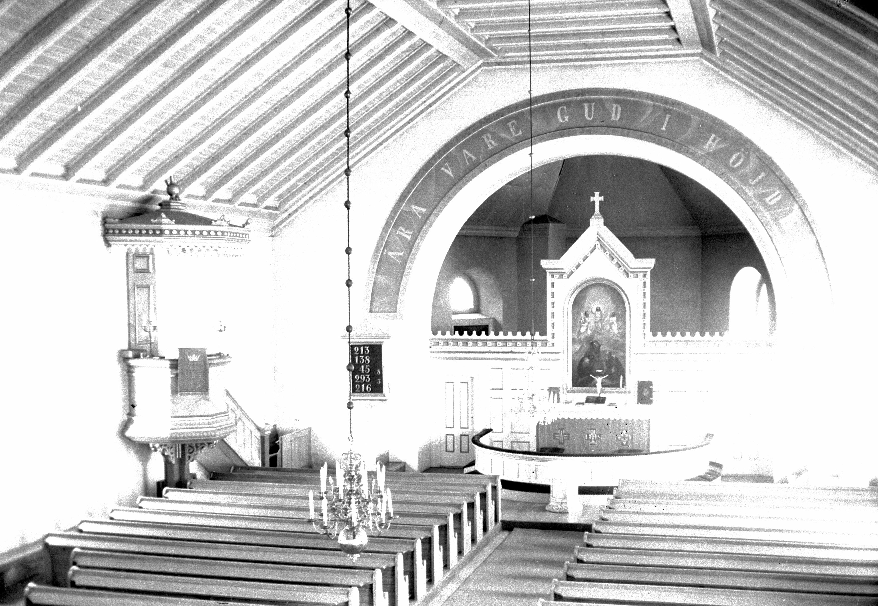 Axel Forssén, Lane-Ryrs kyrka