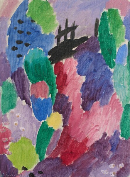 Alexej von Jawlensky, Red Path, St. Prex