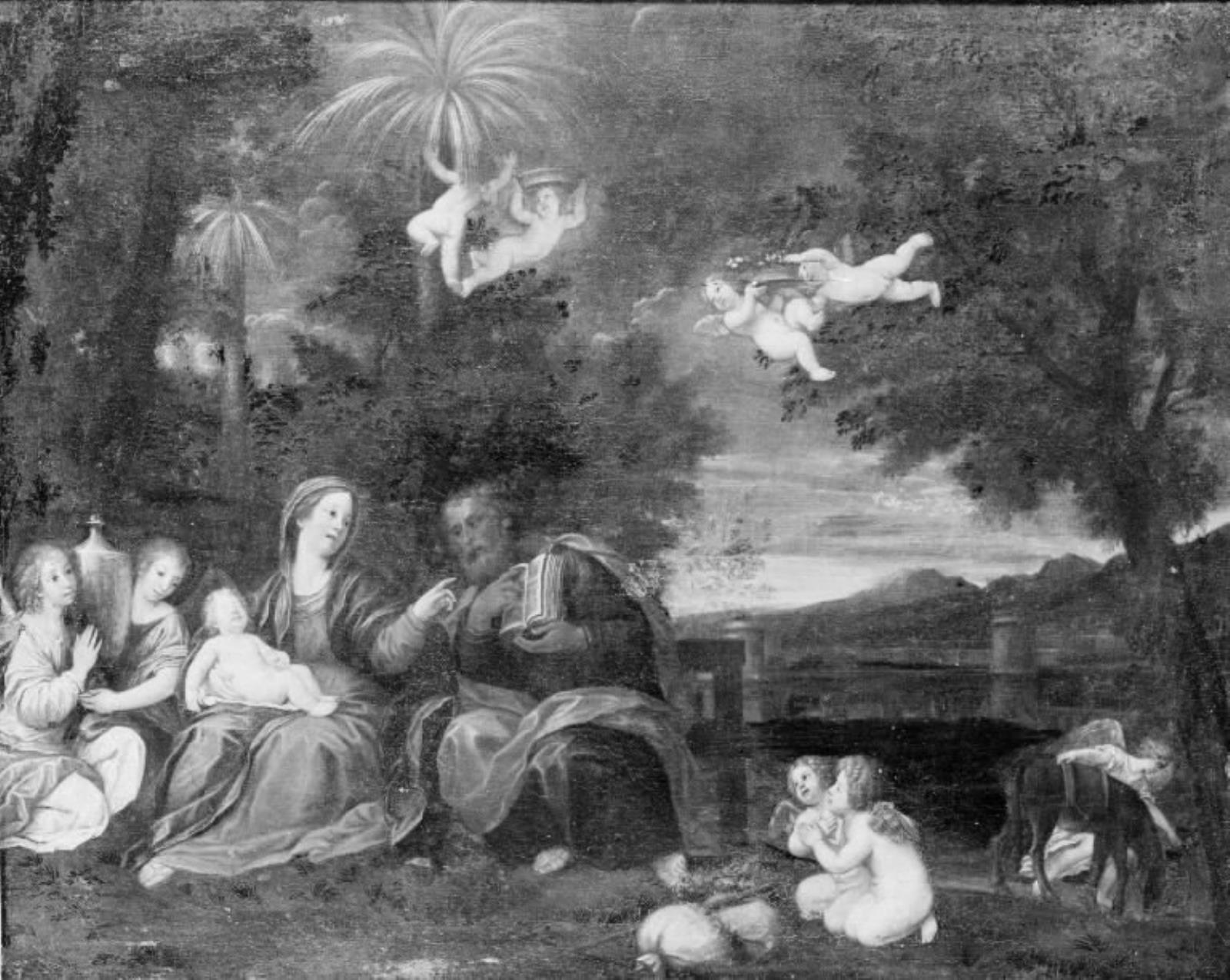Francesco Albani, Hvilen på flugten til Egypten