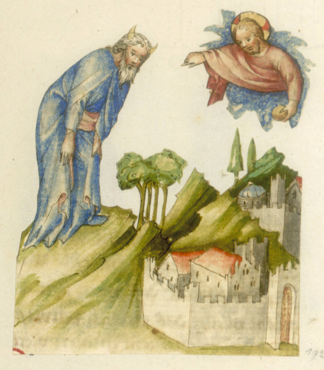 Anonym, Gott zeigt Moses die Stadt