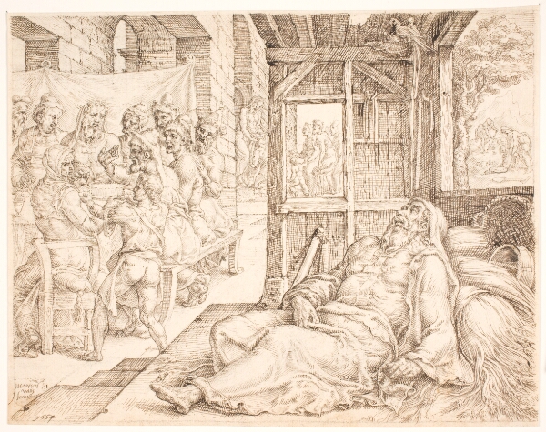 Maarten van Heemskerck, Tobits blindhed