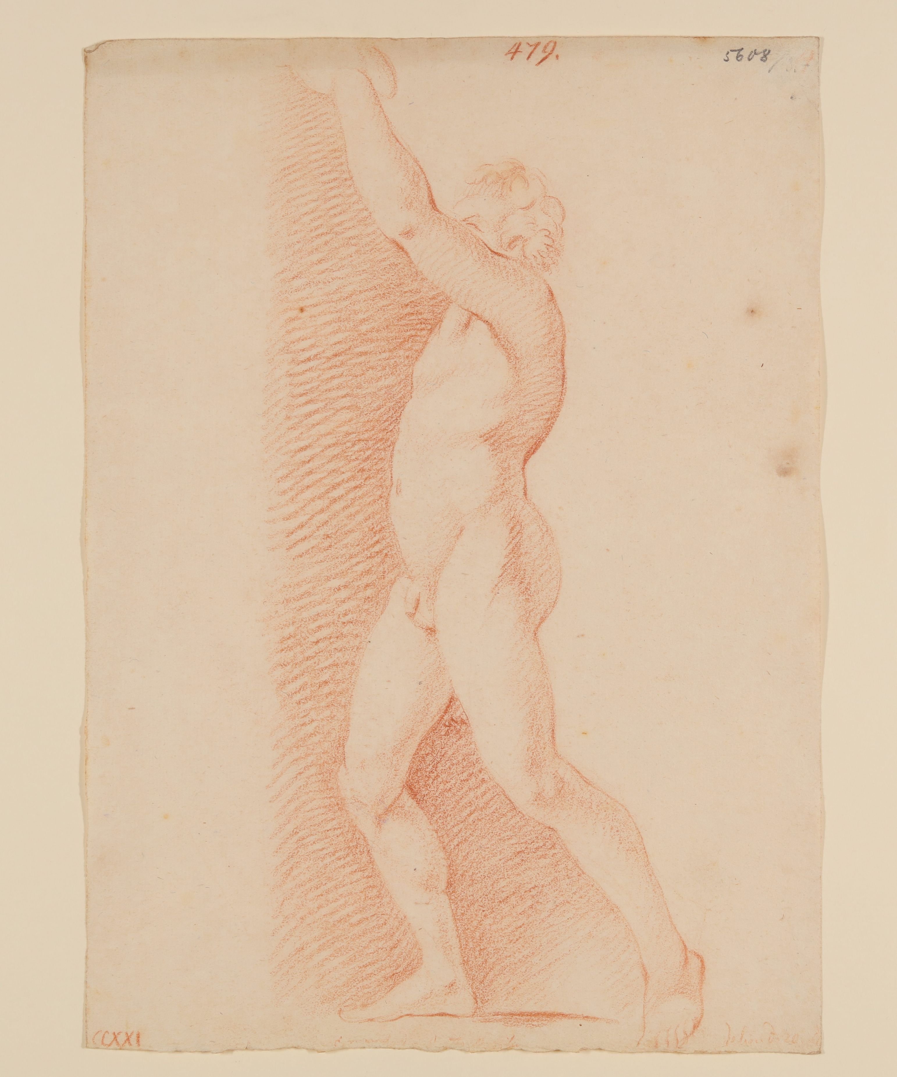 Martin Gottlieb Klauer, Bacchus mit erhobener Trinkschale (nach Jacopo Sansovino ?)