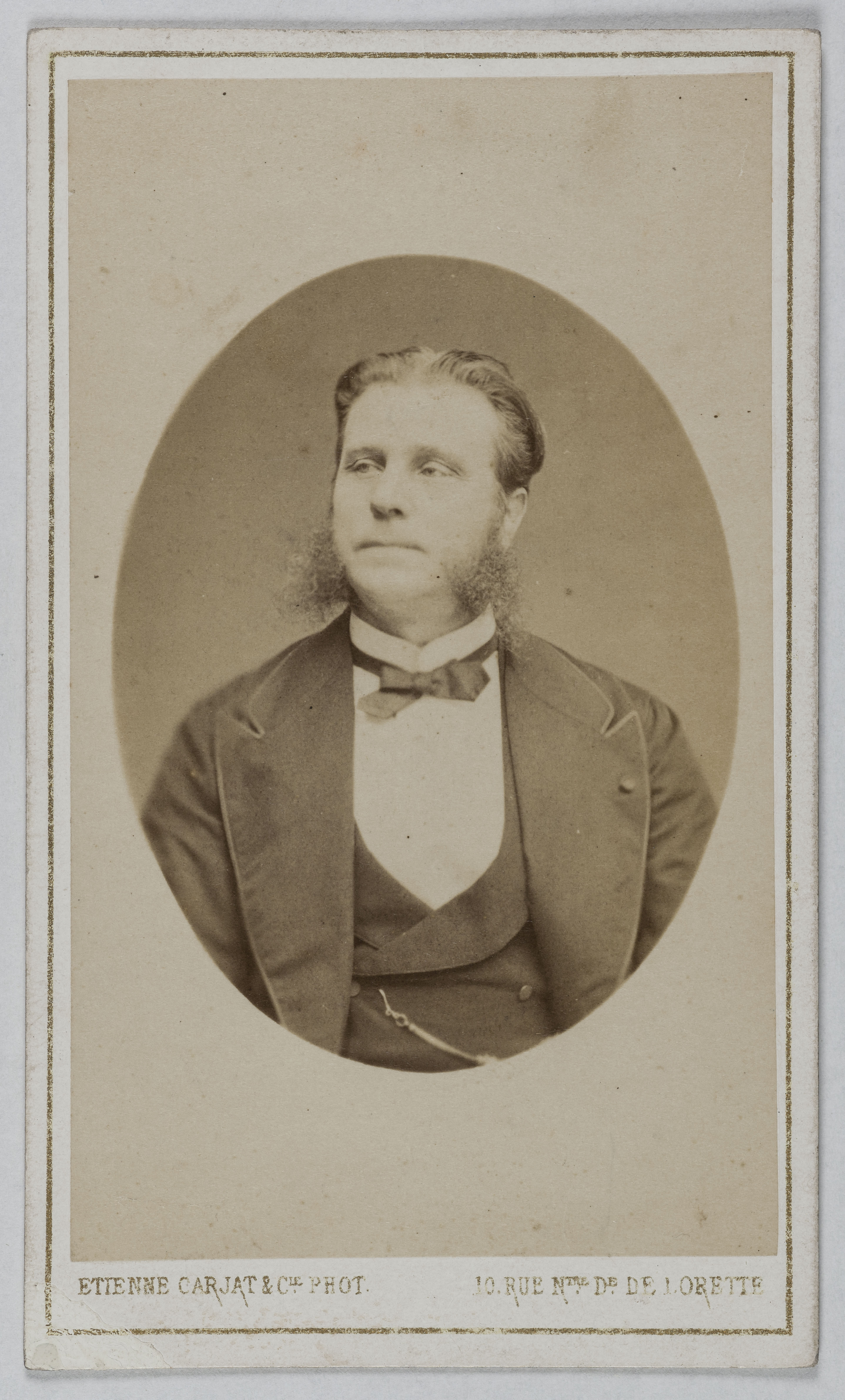 Carjat & Cie, Portrait de Farcy Eugène, (1830-1910), (officier de marine, homme politique)