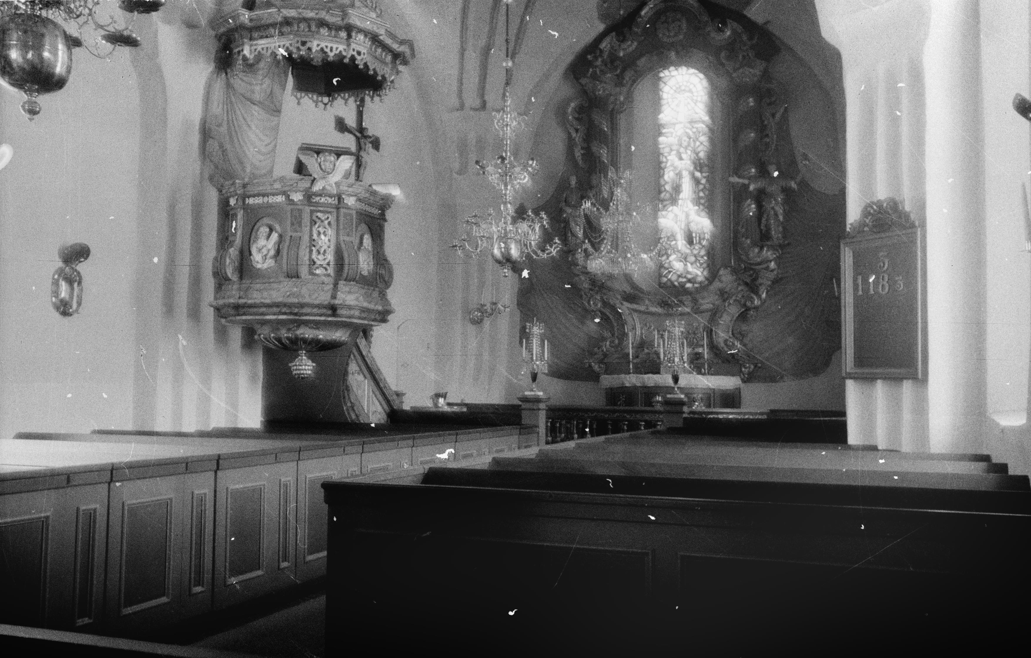 Bertil Berthelson, Skogs kyrka