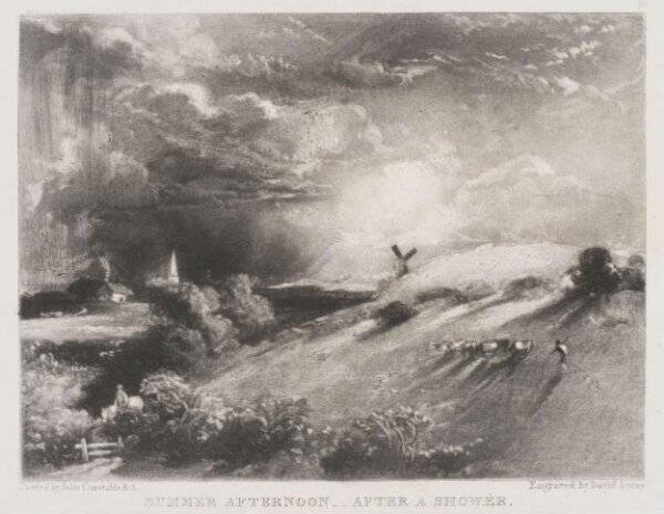 Constable, John RA, SUMMER AFTERNOON _ AFTER A SHOWER