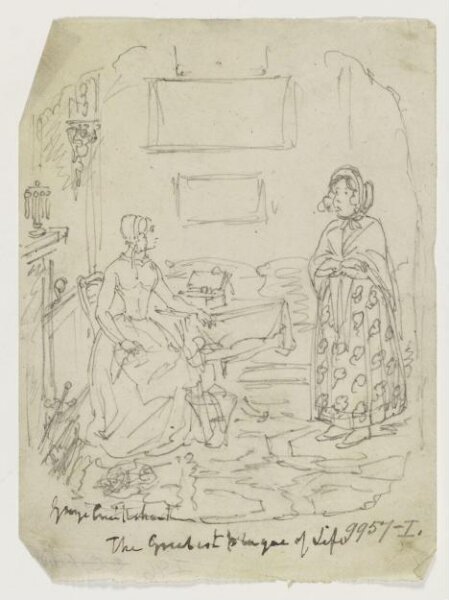 Cruikshank, George, The Greatest Plague of Life: or the Adventures of a Lady in Search of a Good Servant