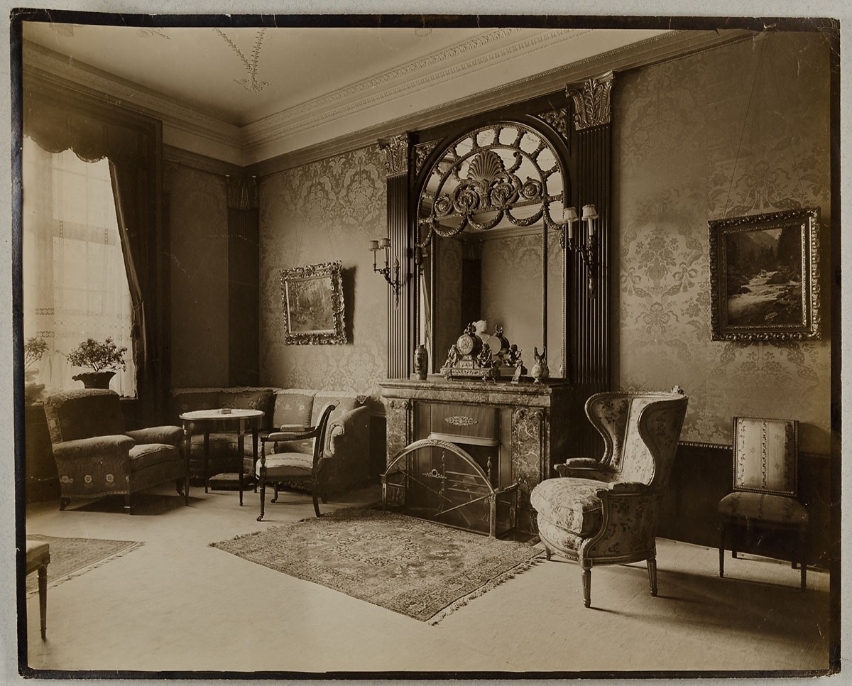 Johann Hinrich W. Hamann, Wohninterieur
