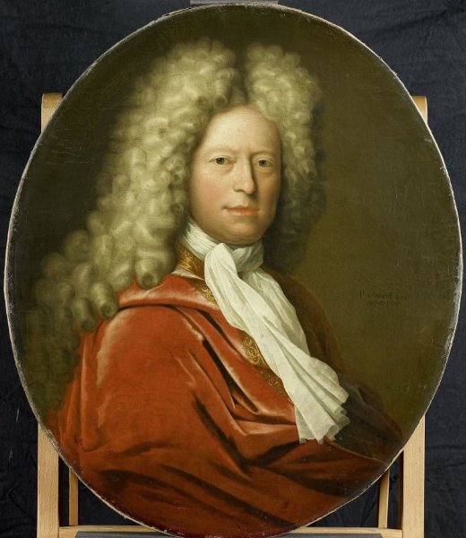 Pieter van der Werff, Portrait of Mr. Brustis