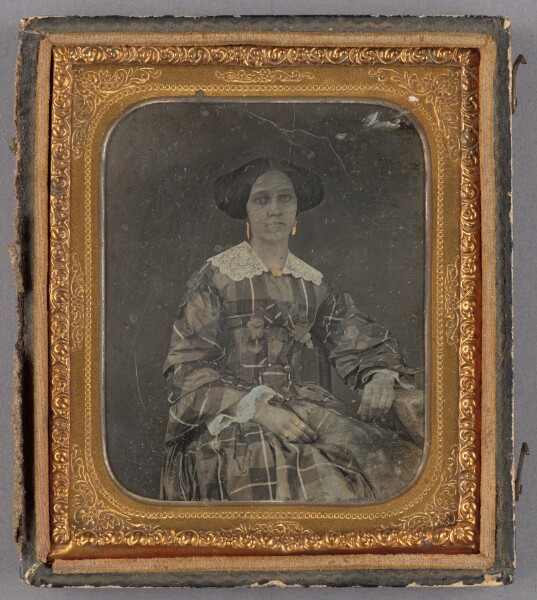 Unknown, [Portrait of a Seated Woman]