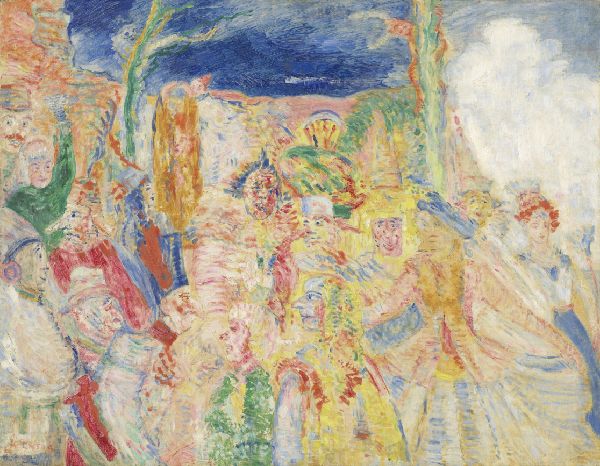 James Ensor, Carnival in Binche