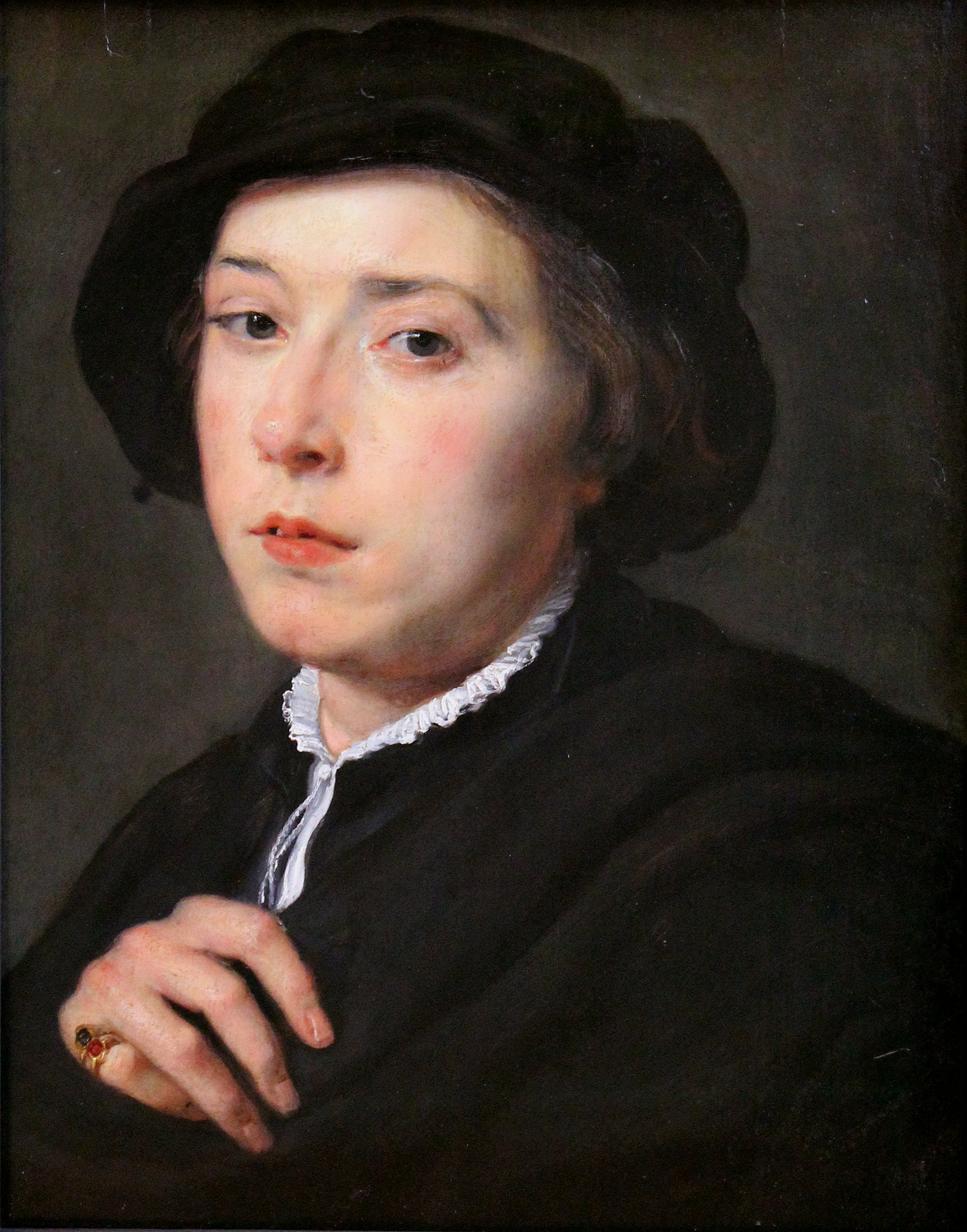 Peter Paul Rubens, Young man with a black hat