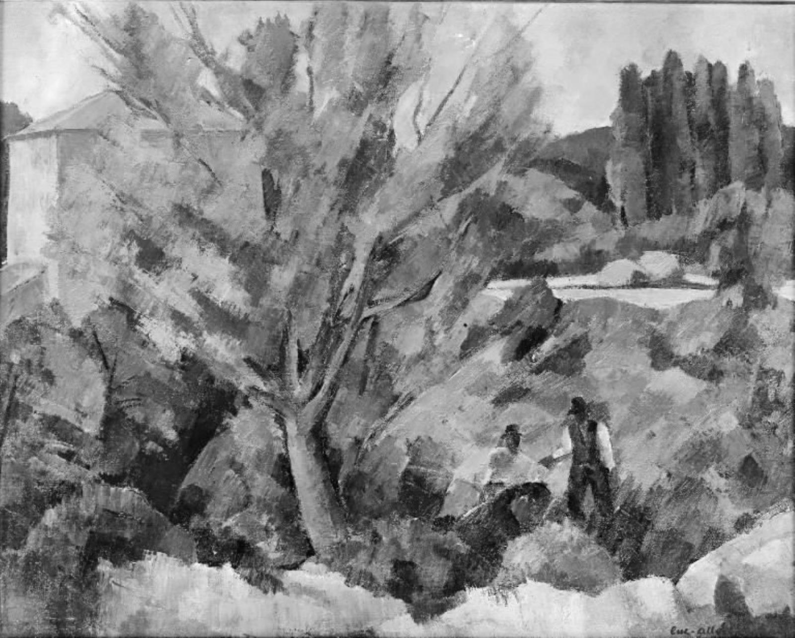 Luc-Albert Moreau, Les bords de l'Arc près d'Aix-en-Provence