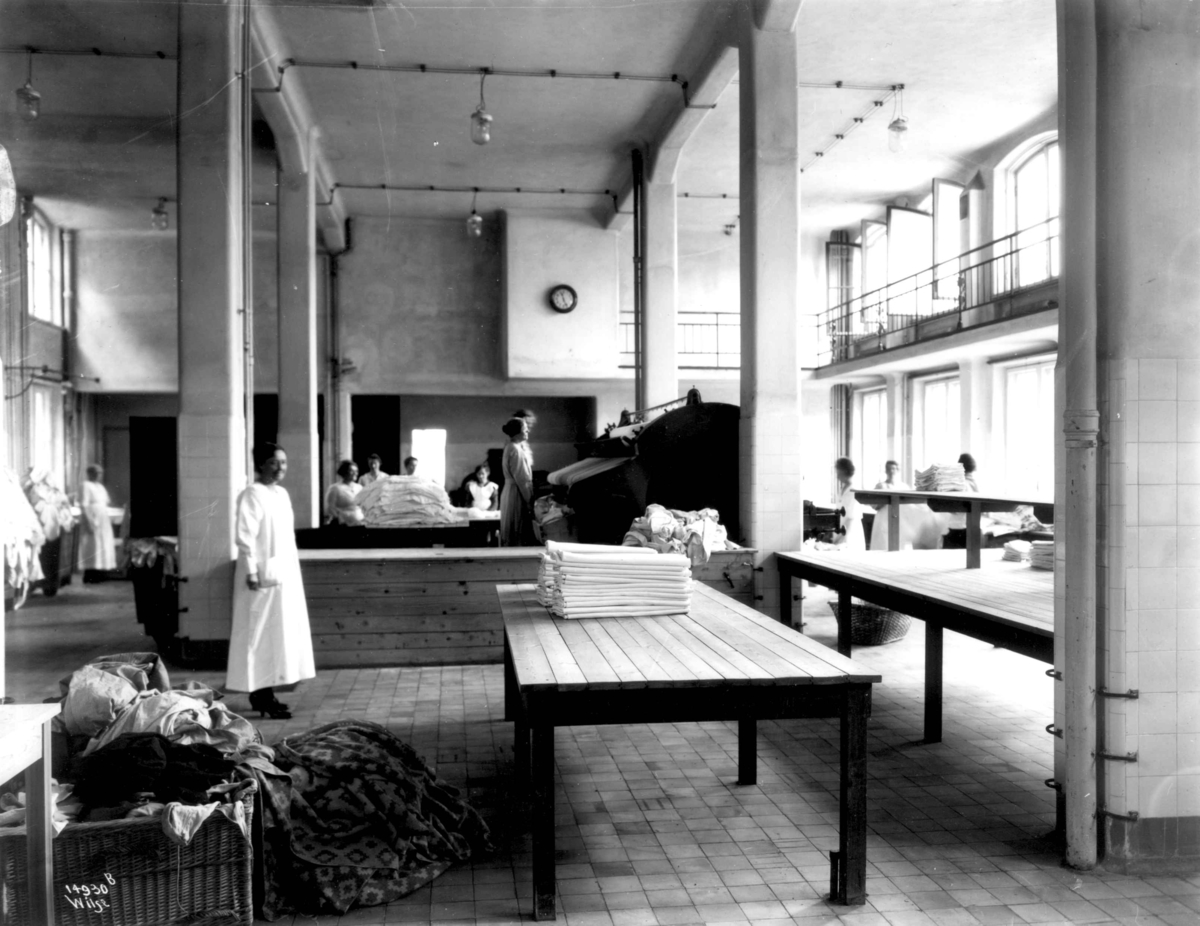 Anders Beer Wilse, Rikshospitalets vaskeri