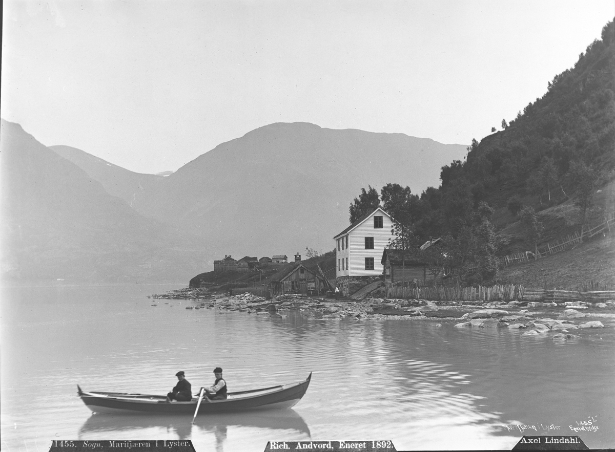 Axel Lindahl, Prot: Sogn Marifjæren i Lysterfjord