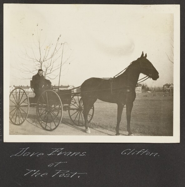 Unknown, [Dave Evans and Clifton at The Post]