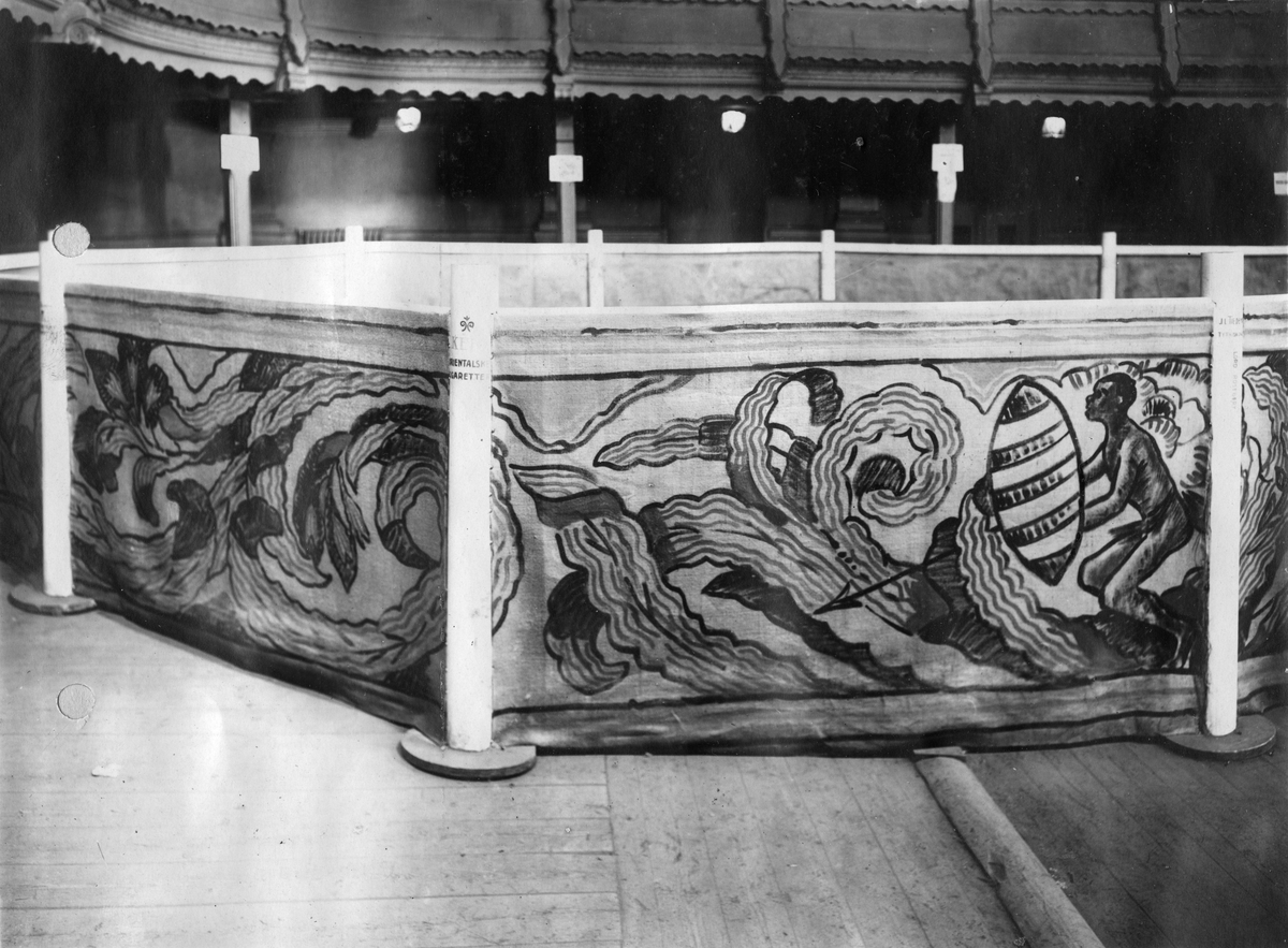 Narve Skarpmoen, Tobakksutstilling. Håndverkeren, Oslo 1924.