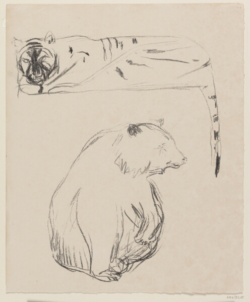 Edvard Munch, Tiger og bjørn