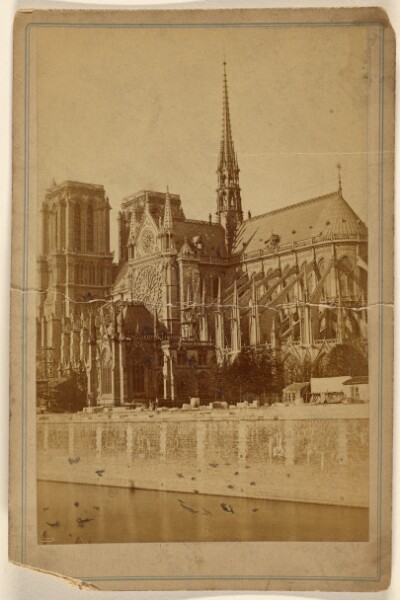 Unknown, [Notre-Dame, lateral view]
