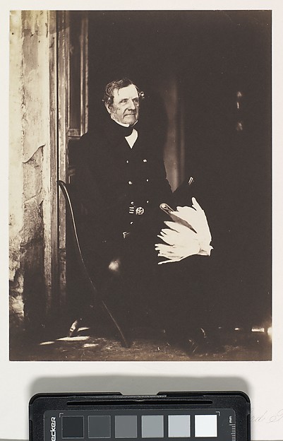 Roger Fenton, Field Marshall Lord Raglan, Crimea