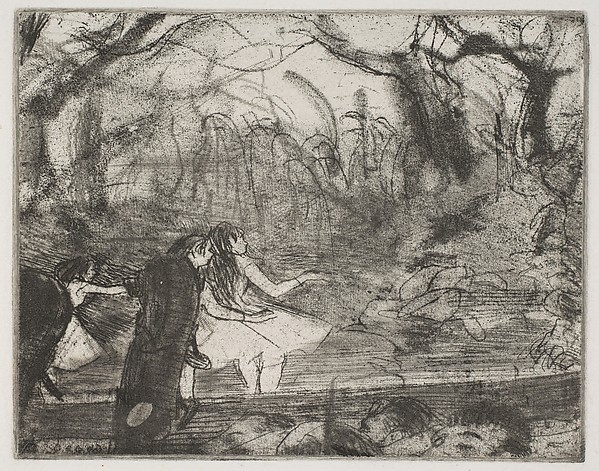 Edgar Degas, On Stage III
