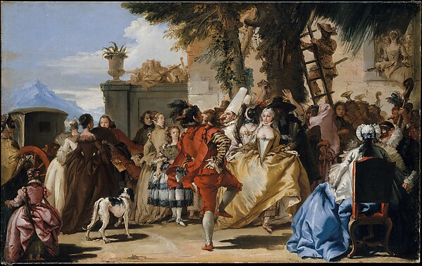 Giovanni Domenico Tiepolo, A Dance in the Country