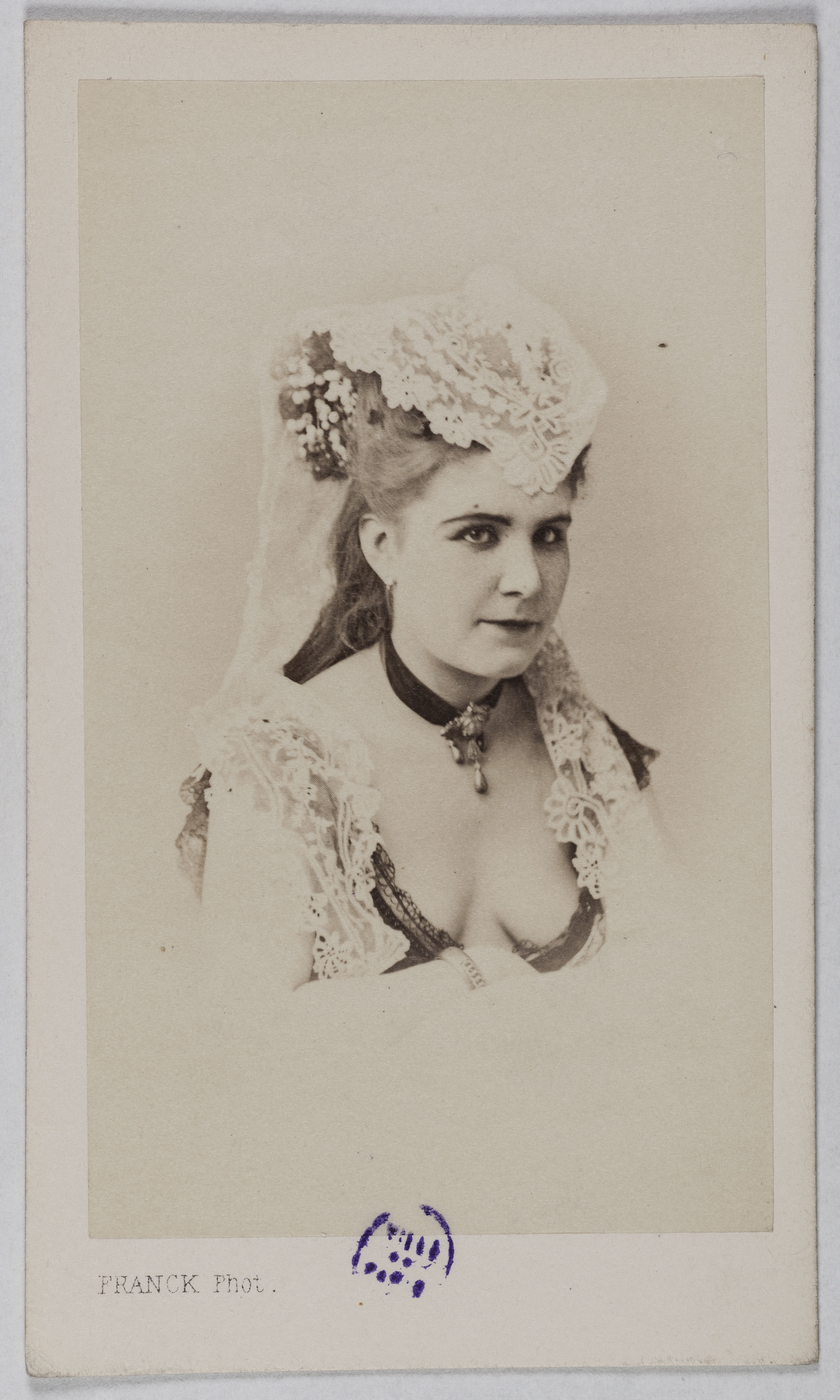 Franck, Portrait de Gabrielle (actrice)