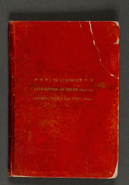 Johan Thomas Lundbye, Poesi- og dagbog 1840-44