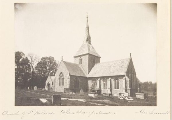 Scamell, George (Mr), National Photographic Record and Survey