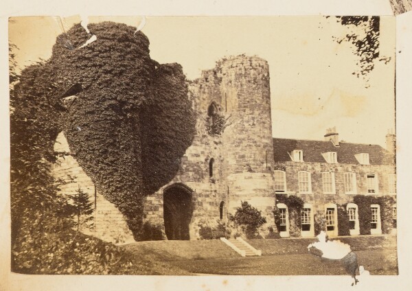Unknown, [Medieval Fort Next to a Country Manor House]
