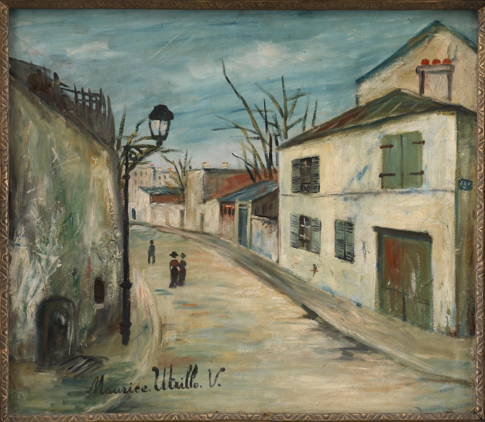 Maurice Utrillo, Rue de L'Abreuvoir, Montmartre