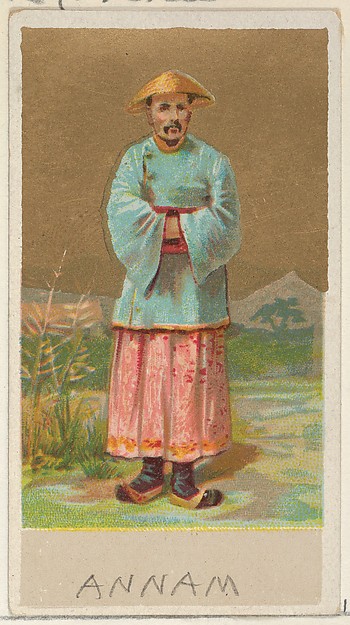 Allen & Ginter, Annam, from the Natives in Costume series (N16), Teofani Issue, for Allen & Ginter Cigarettes Brands
