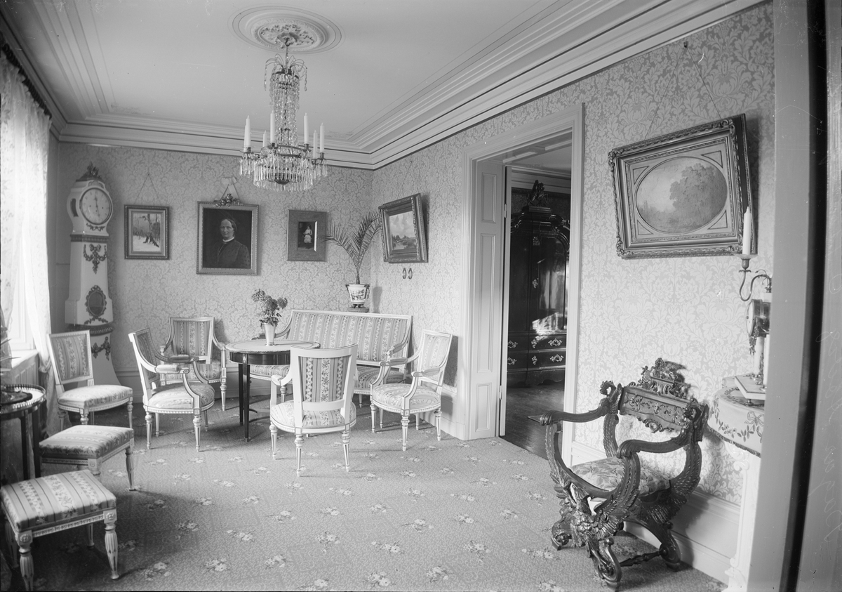 Henri Osti's Fotografiateliér, Baker Carl Åberg’s Home, Upper Slottsgatan 12, Uppsala before 1914