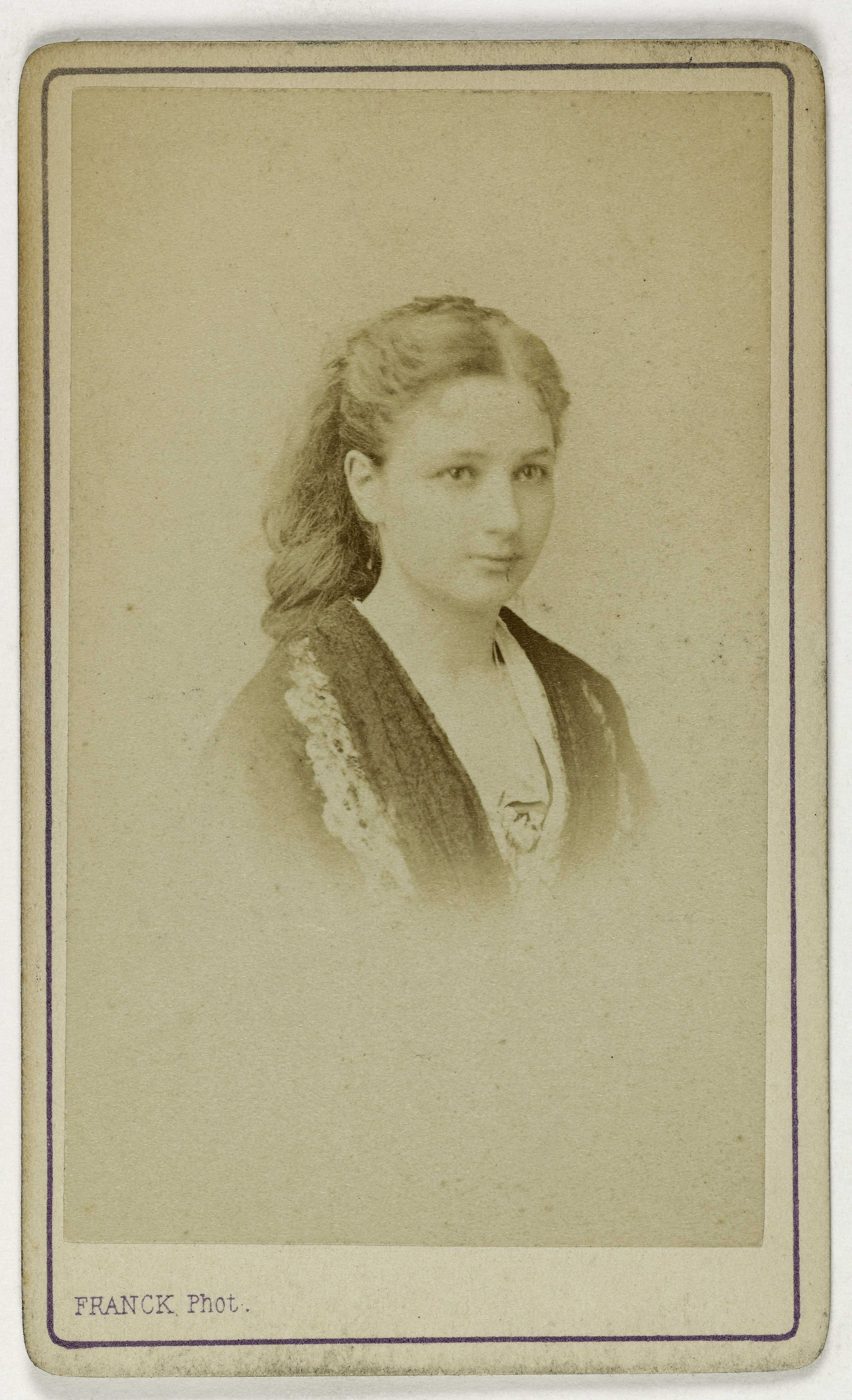 Franck, Portrait d'Henriette, (actrice aux Folies)