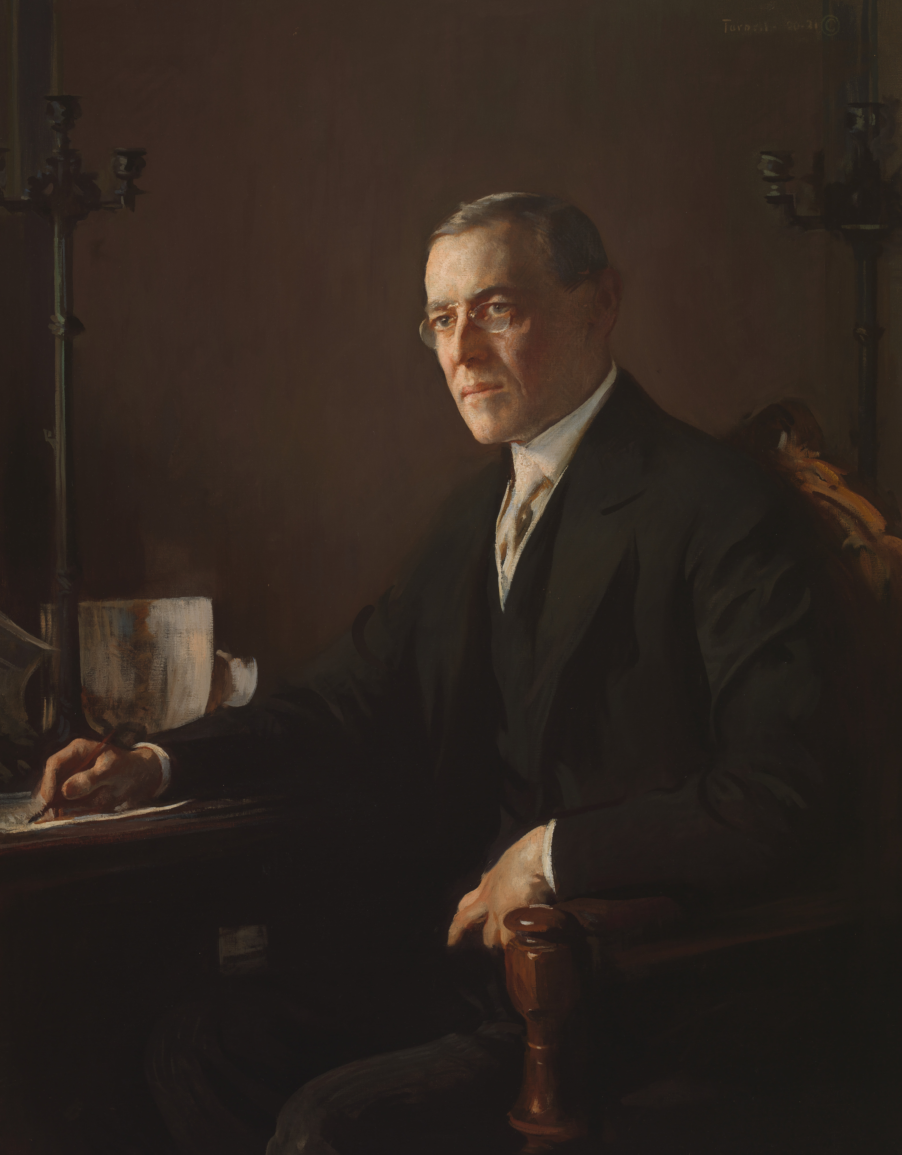Edmund Charles Tarbell, Woodrow Wilson